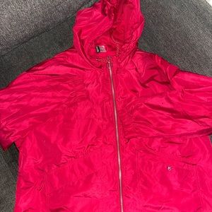 Pink windbreaker